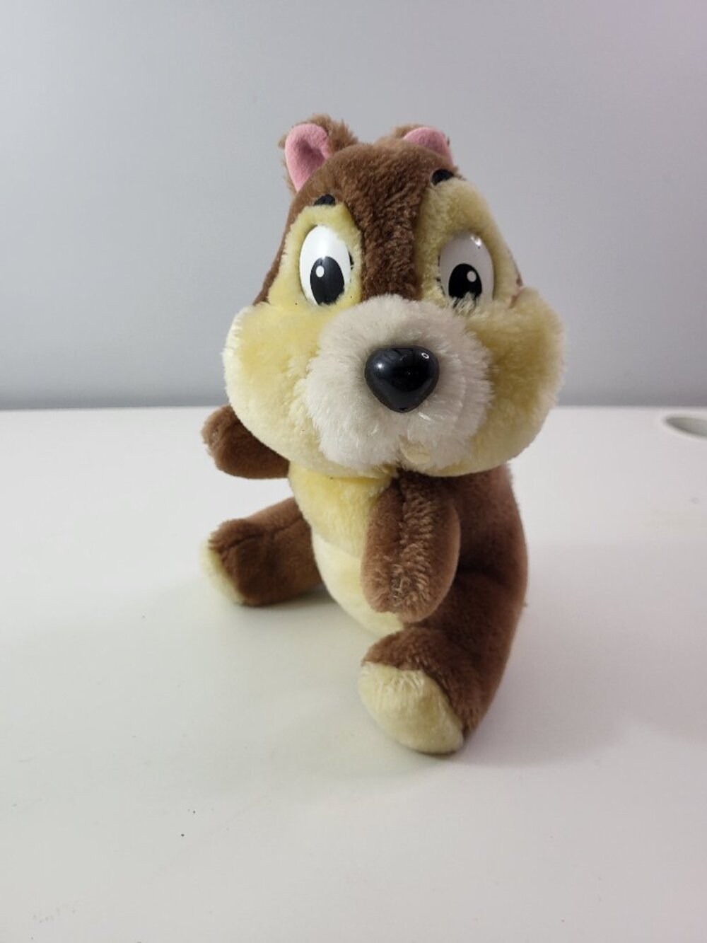 Vintage Disneyland Walt Disney World Plush Stuffed Animal Brown Yellow 12"
